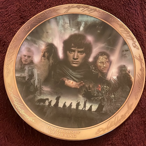 Lord of the rings collectible plates - Picture 5 of 9